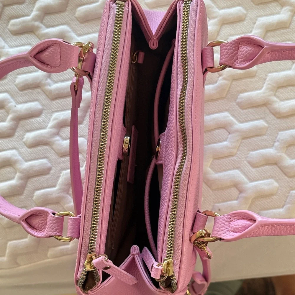 Nanette Lepore Pink Satchel - Picture 2 of 2